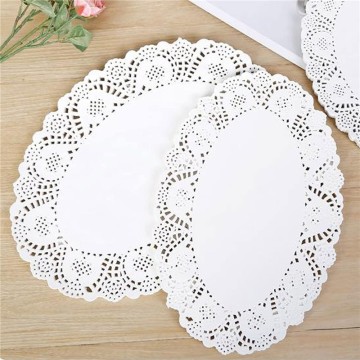Maker Egg Elliptic Lace Paper Doilies