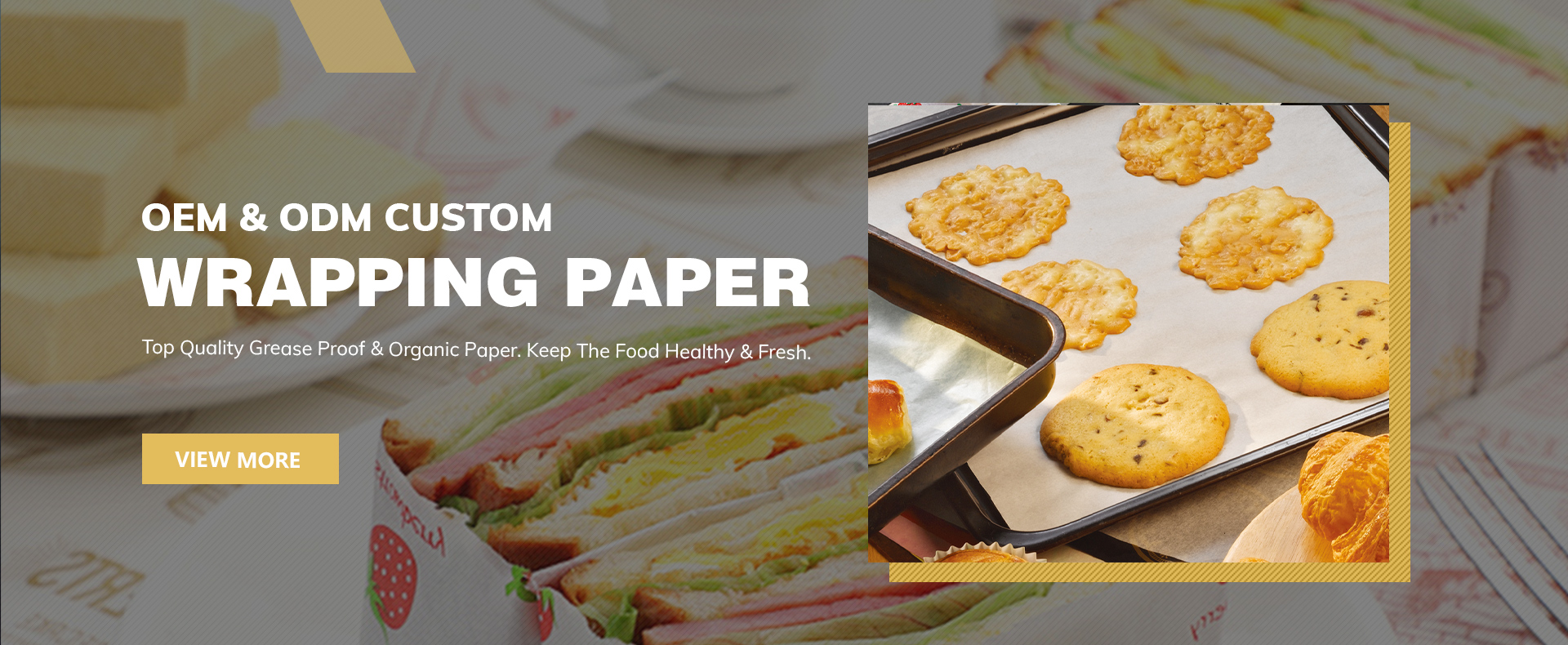 Greaseproof Kraft Paper