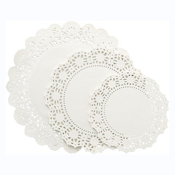 OEM Round Lace Paper Doilies