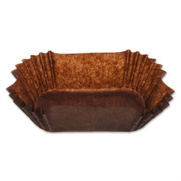 Brown cupcake paper