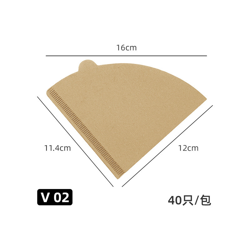 OEM V60 咖啡濾紙,多種尺寸
